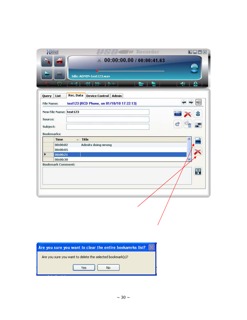 Xblue Networks X-7 User Manual | Page 30 / 37
