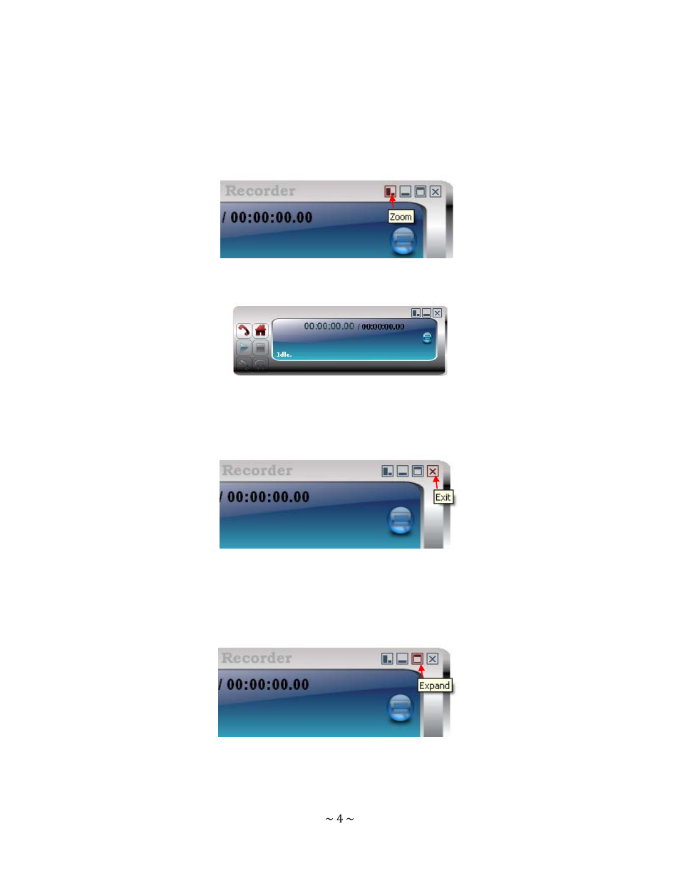 Application control | Xblue Networks X-7 User Manual | Page 4 / 37
