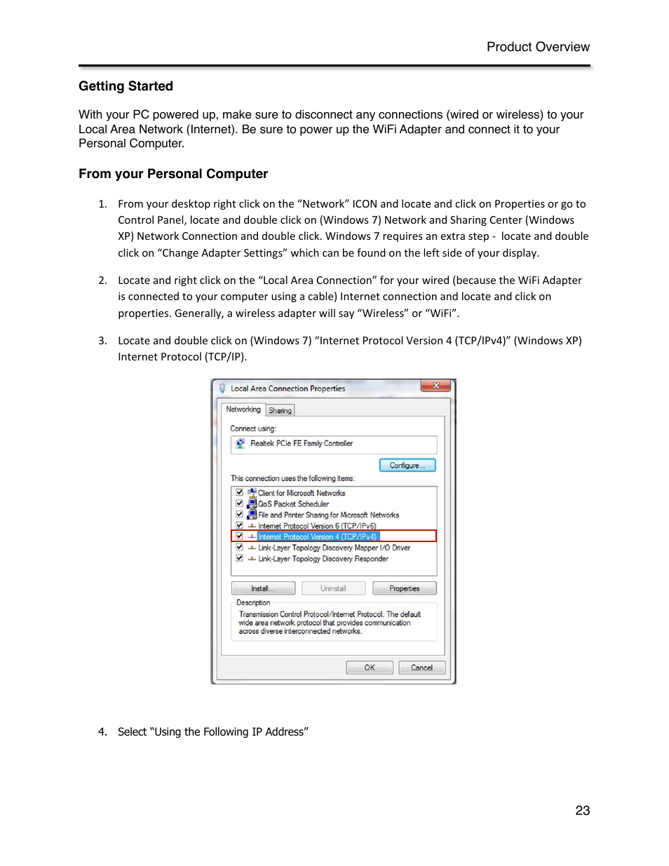 Getting started, From your personal computer | Xblue Networks X-44 User Manual | Page 23 / 98
