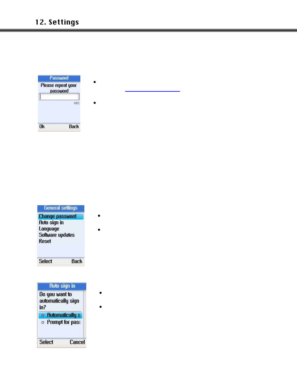 Auto sign in | Xblue Networks Skype Phone User Manual | Page 36 / 60