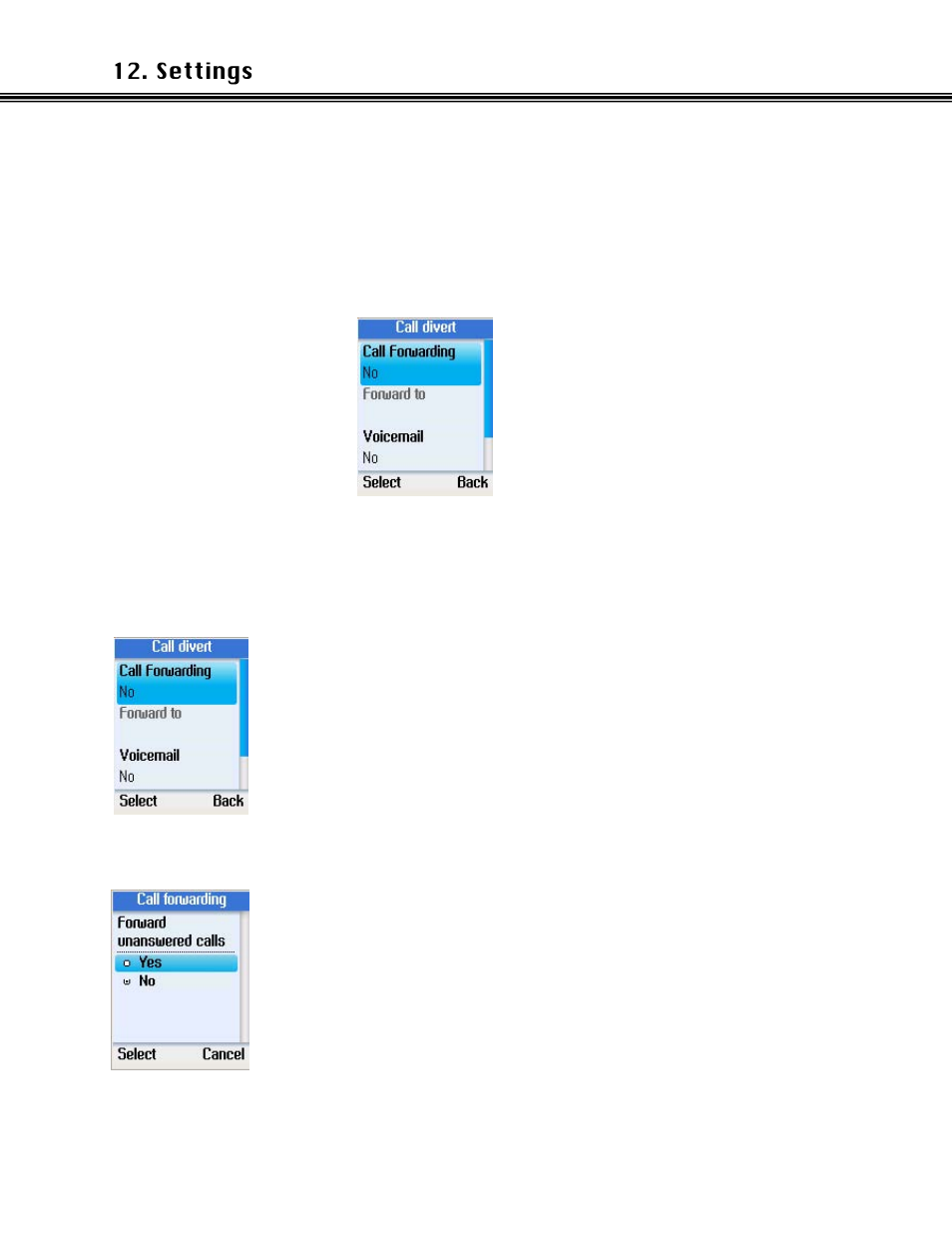 Call divert, Call forwarding, Ivert | Xblue Networks Skype Phone User Manual | Page 40 / 60