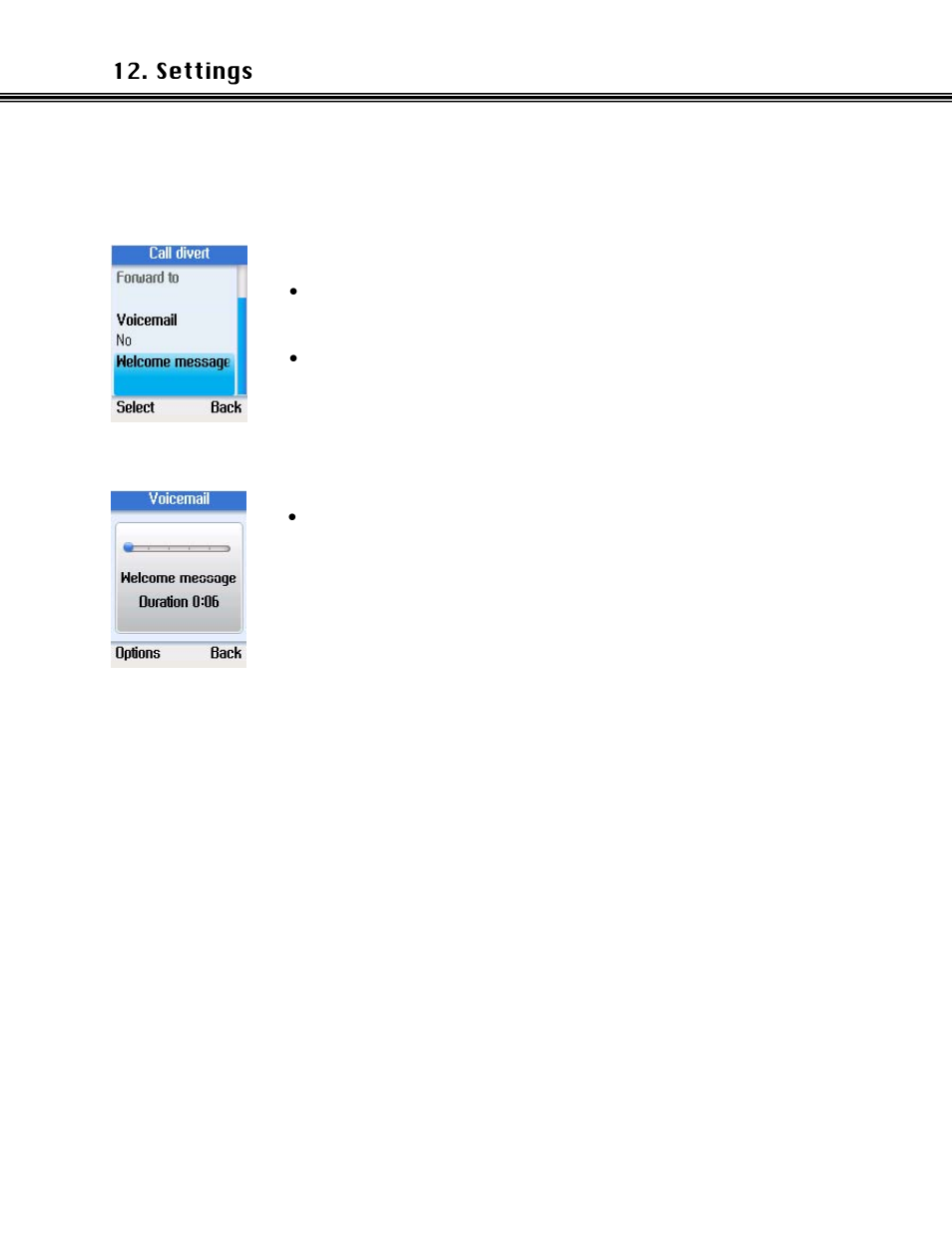 Set welcome message | Xblue Networks Skype Phone User Manual | Page 42 / 60