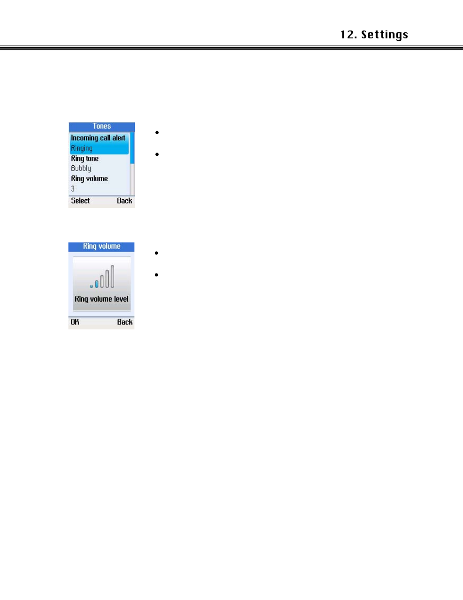 Ring volume | Xblue Networks Skype Phone User Manual | Page 47 / 60