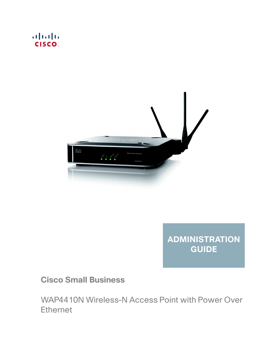 Cisco WIRELESS ACCESS POINT WAP4410N User Manual | 62 pages