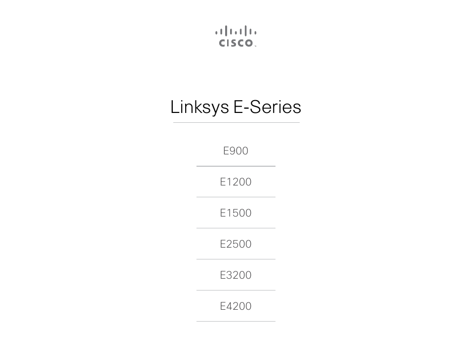 Linksys e-series | Linksys E4200 User Manual | Page 2 / 92