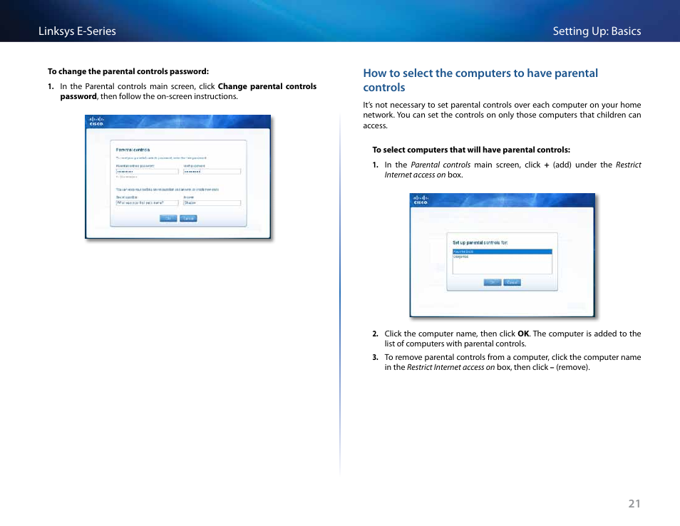 Linksys E4200 User Manual | Page 33 / 92