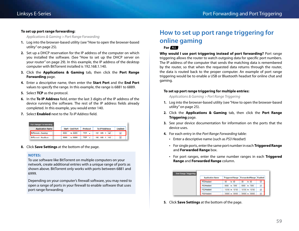 Linksys E4200 User Manual | Page 71 / 92