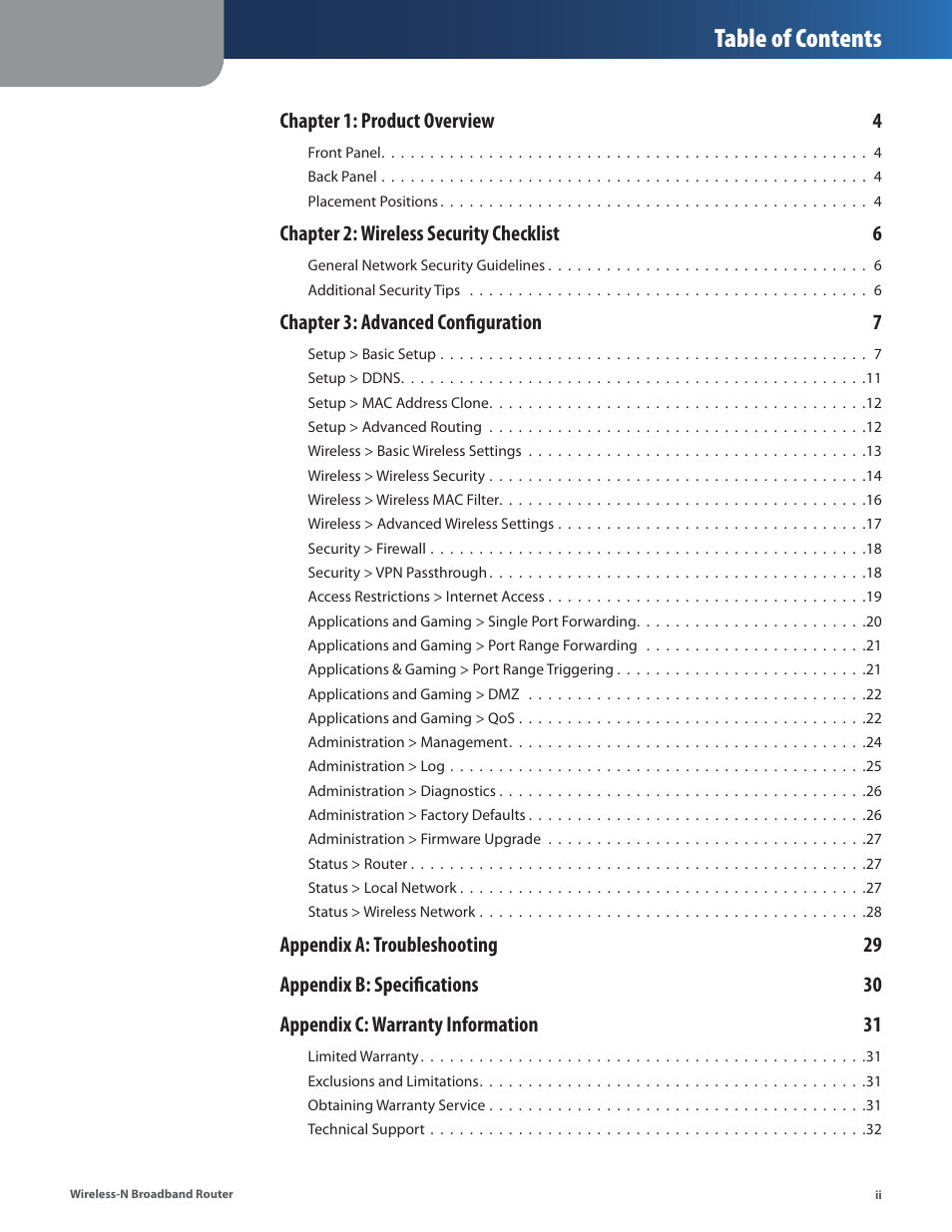 Linksys WRT160N User Manual | Page 3 / 53
