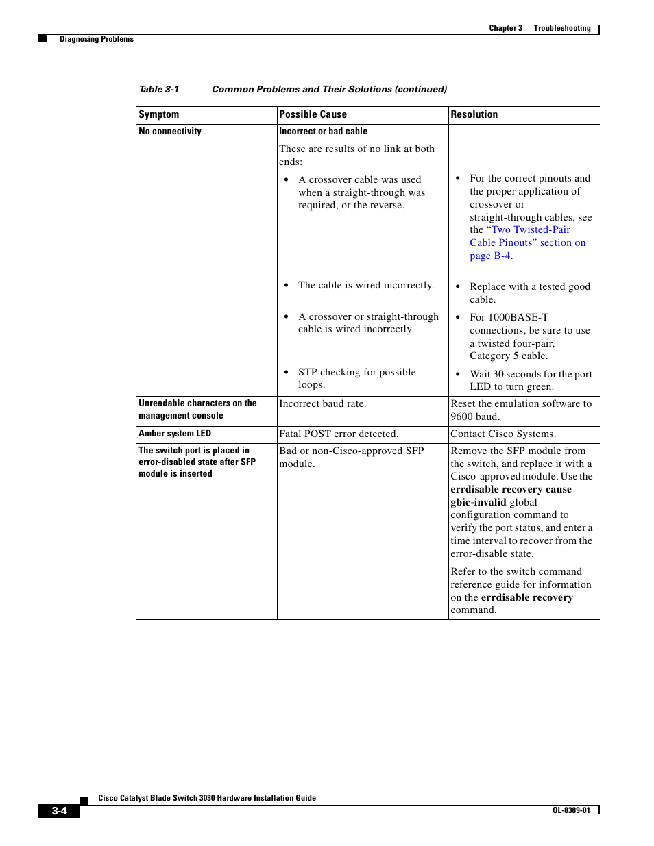 Cisco 3030 User Manual | Page 52 / 72