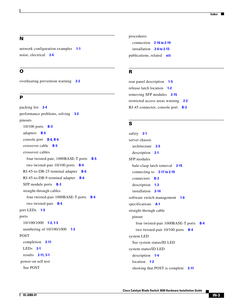 Cisco 3030 User Manual | Page 71 / 72