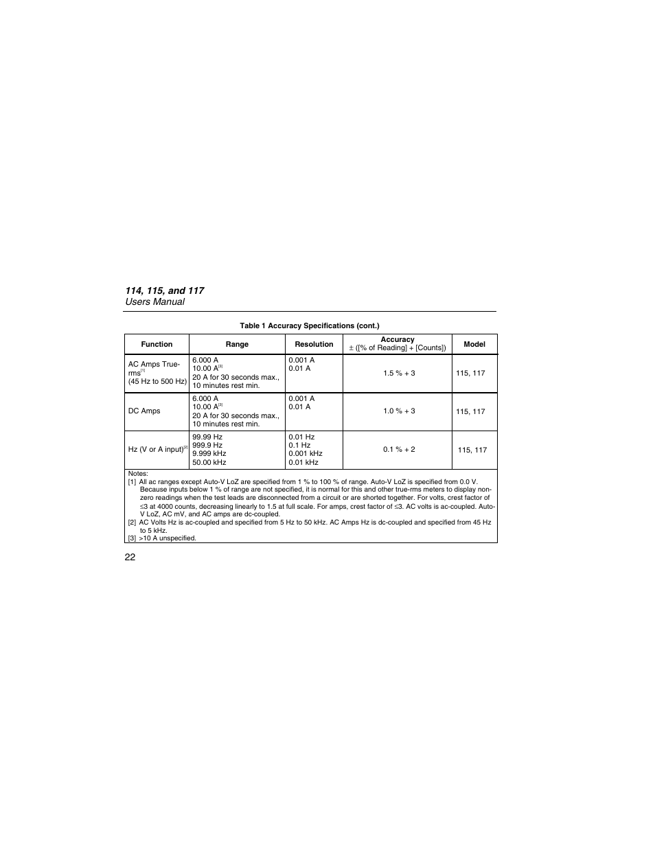 Fluke 117 User Manual | Page 24 / 26