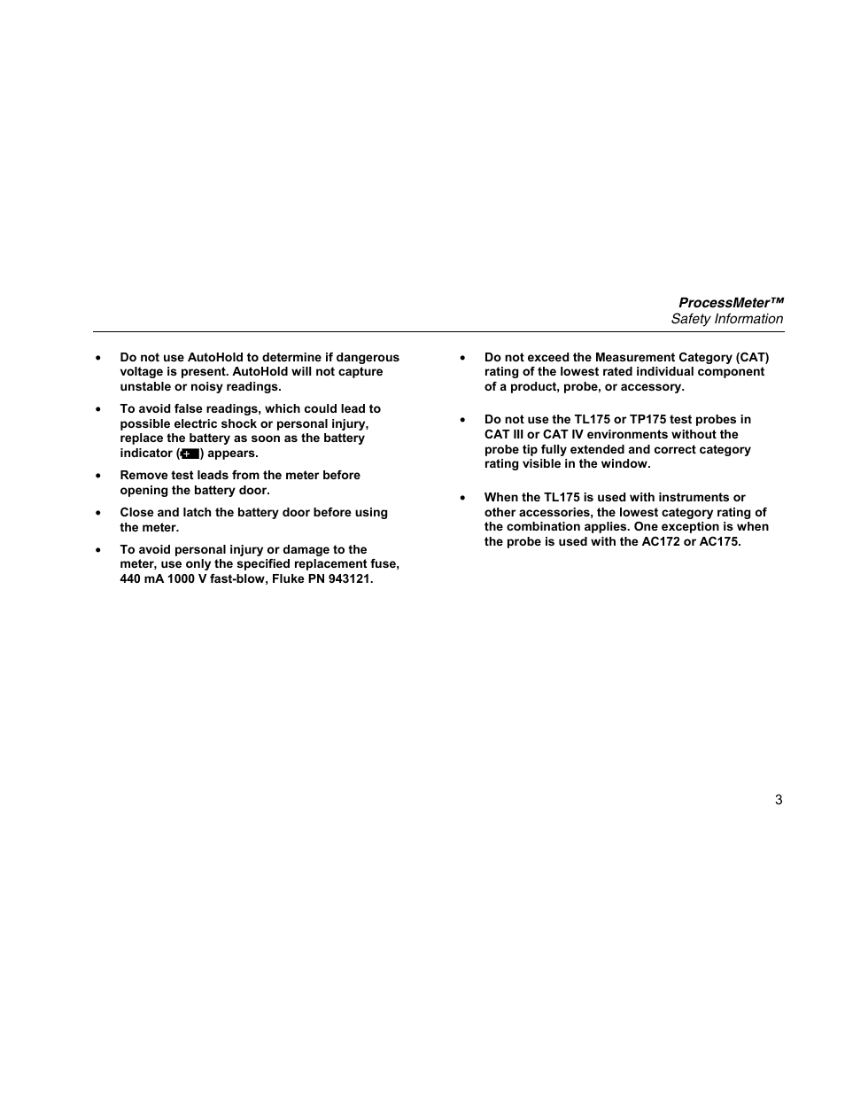 Fluke 789 User Manual | Page 11 / 54