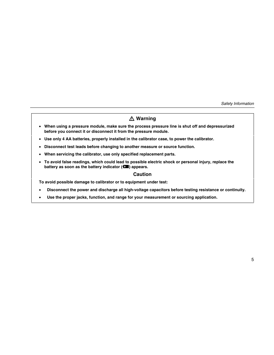 Fluke 725 User Manual | Page 15 / 72