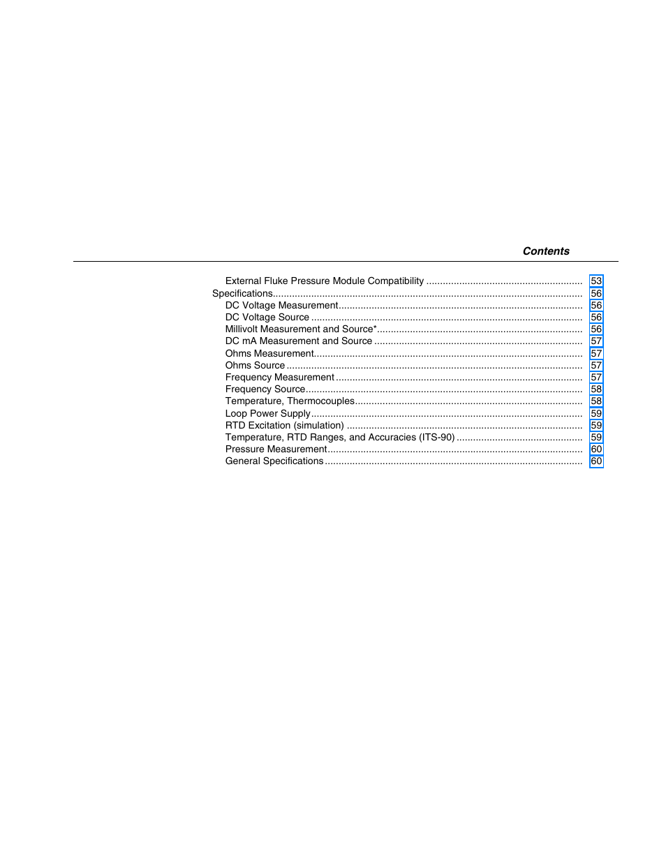 Fluke 725 User Manual | Page 5 / 72