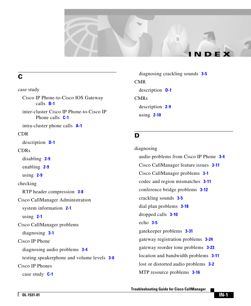 Cisco CALLMANAGER OL-1531-01 User Manual | 4 pages