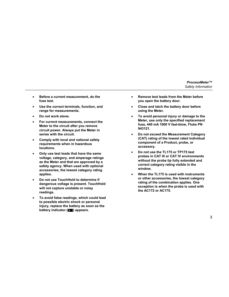 Fluke 787 User Manual | Page 11 / 52
