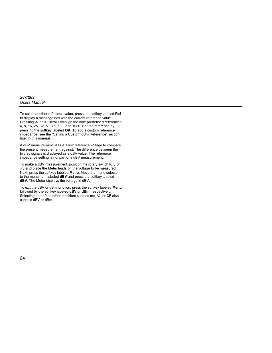 Fluke 289 User Manual | Page 34 / 88