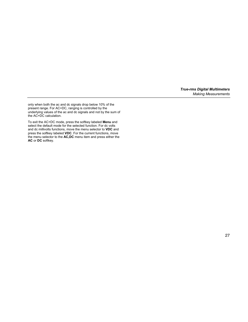 Fluke 289 User Manual | Page 37 / 88