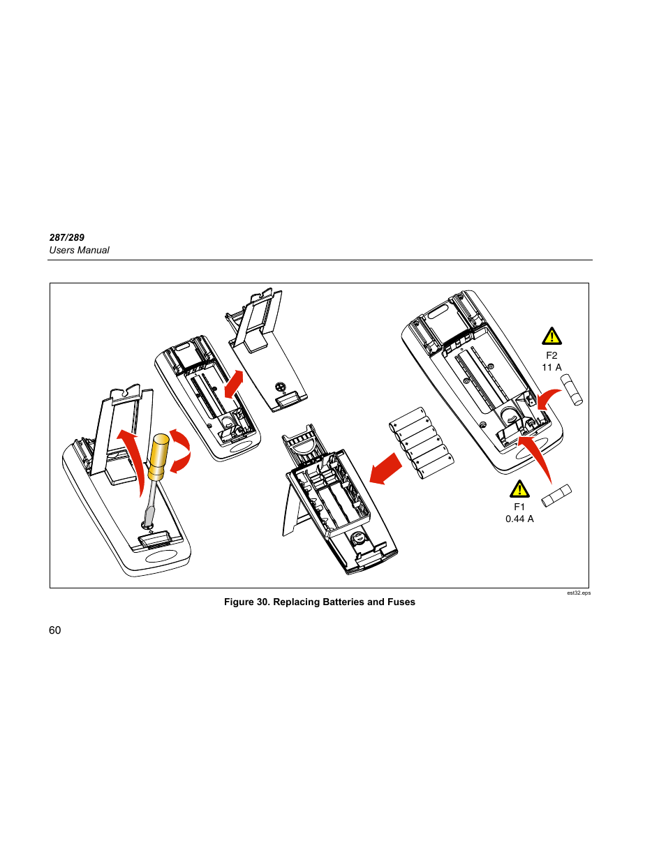 Fluke 289 User Manual | Page 70 / 88