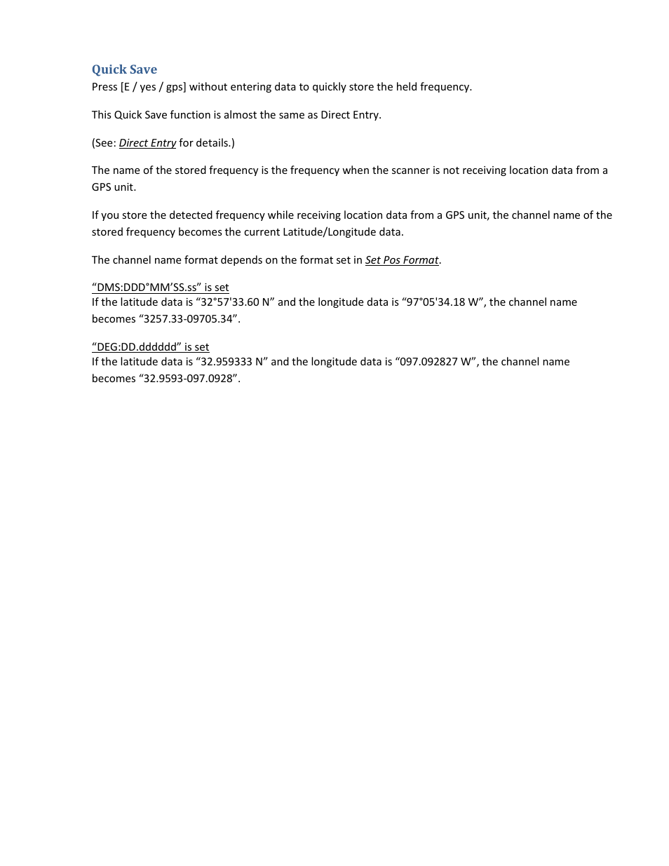 Quick save | Uniden BCD396XT User Manual | Page 154 / 273