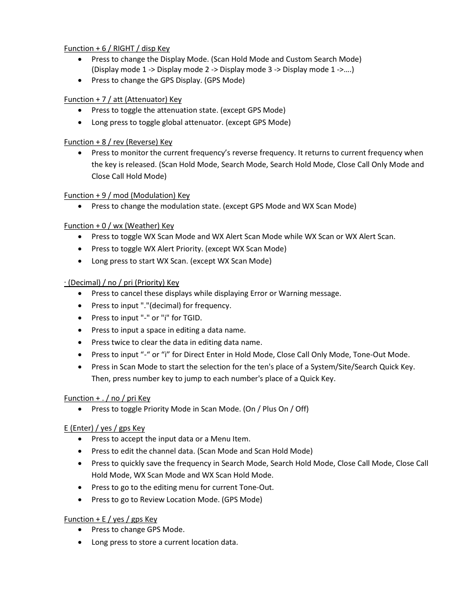 Uniden BCD396XT User Manual | Page 19 / 273