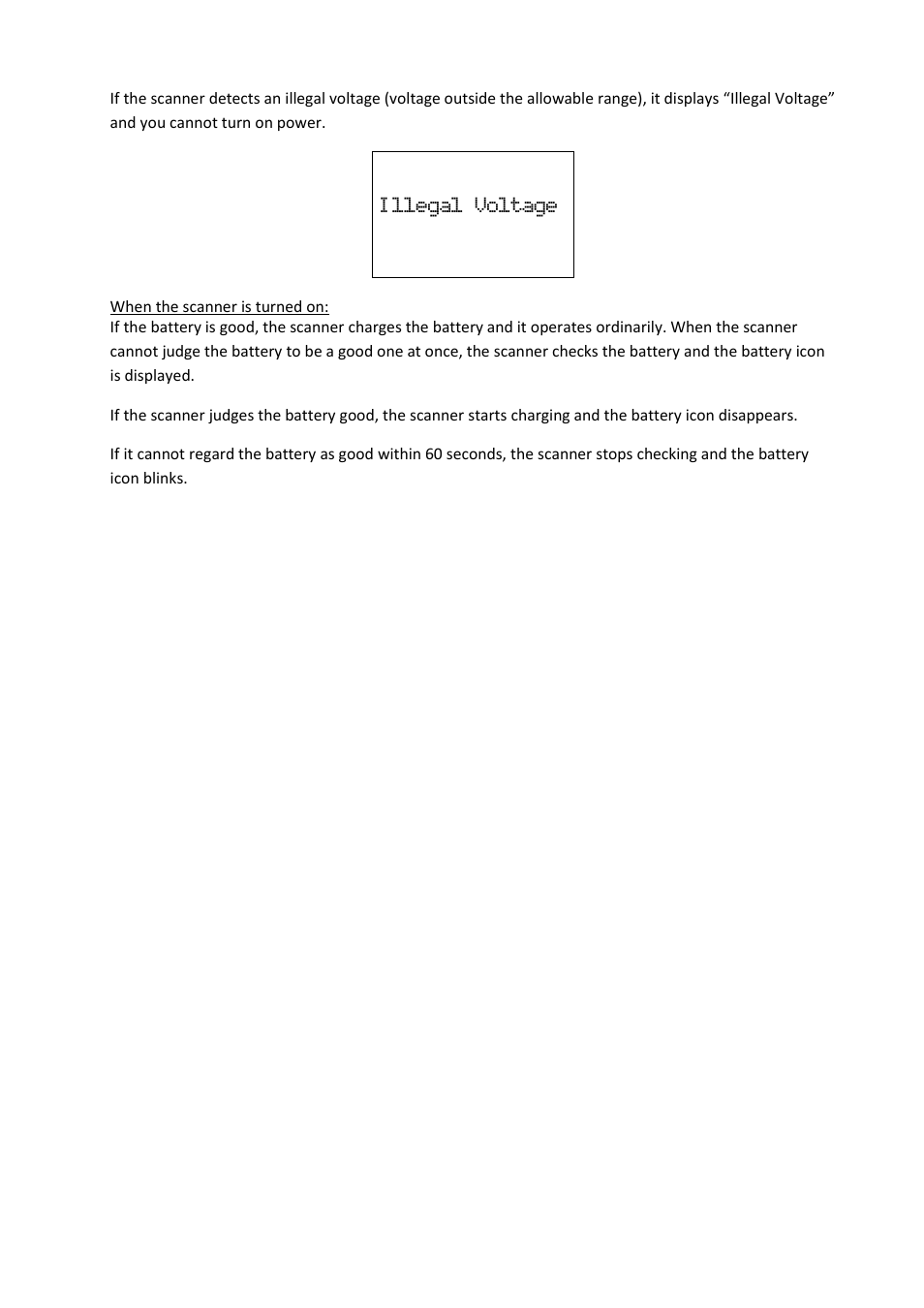 I llegal voltage | Uniden BCD396XT User Manual | Page 204 / 273