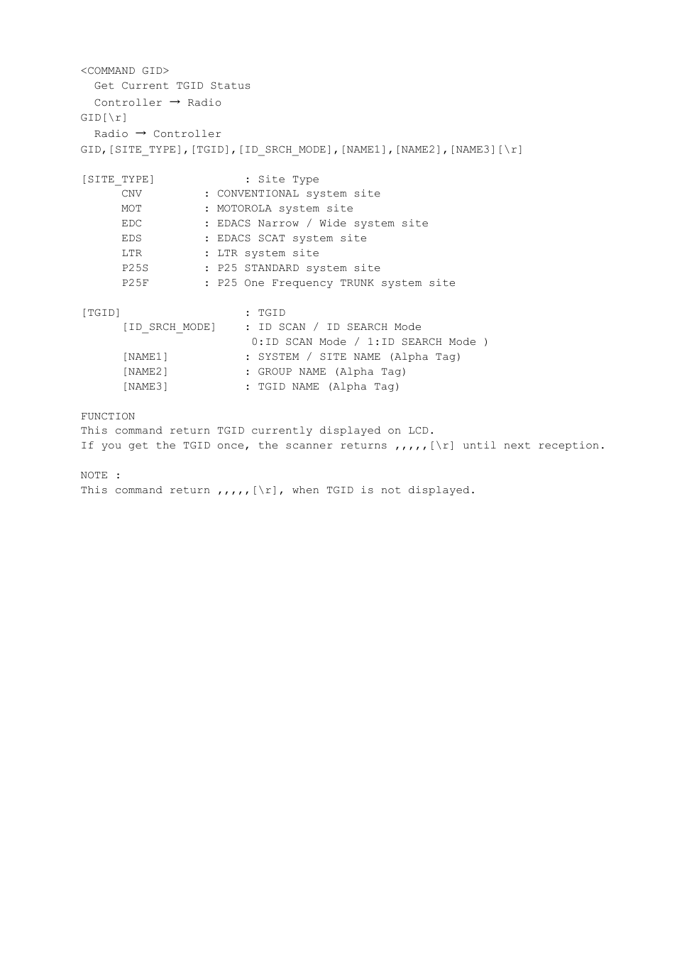 Uniden BCD396XT User Manual | Page 223 / 273