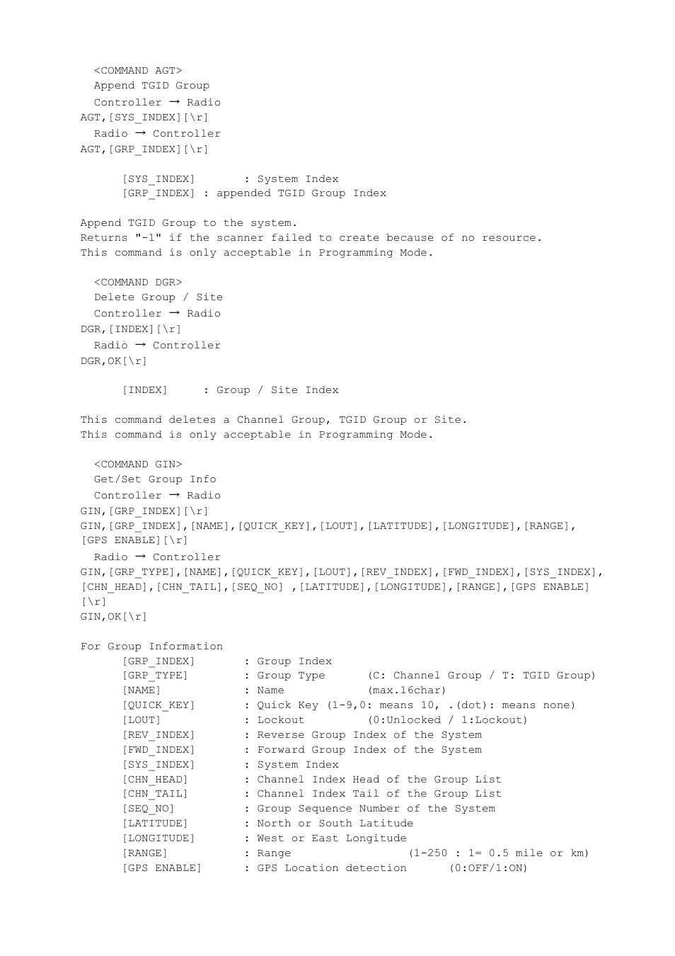 Uniden BCD396XT User Manual | Page 244 / 273