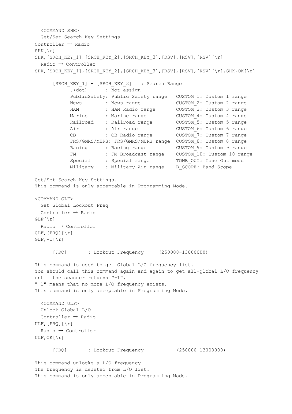 Uniden BCD396XT User Manual | Page 253 / 273