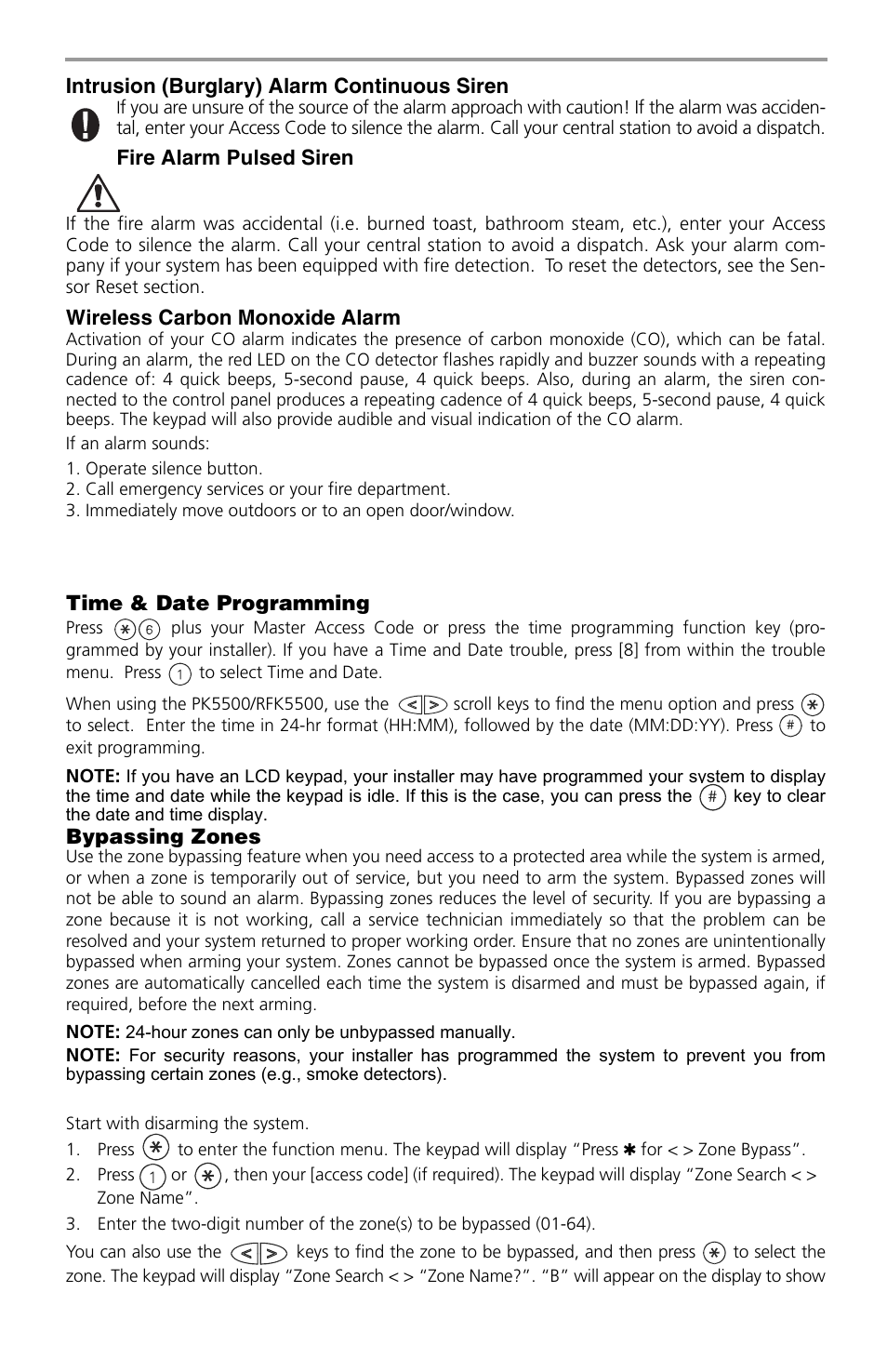 DSC POWERSERIES PC1616 User Manual | Page 10 / 24