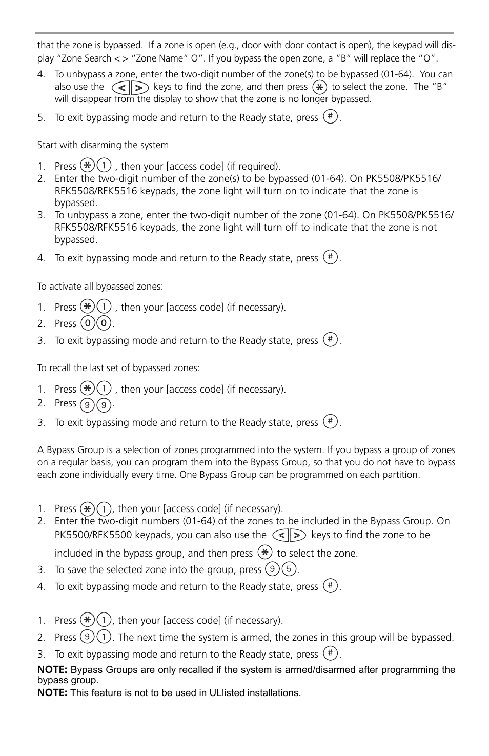 DSC POWERSERIES PC1616 User Manual | Page 11 / 24