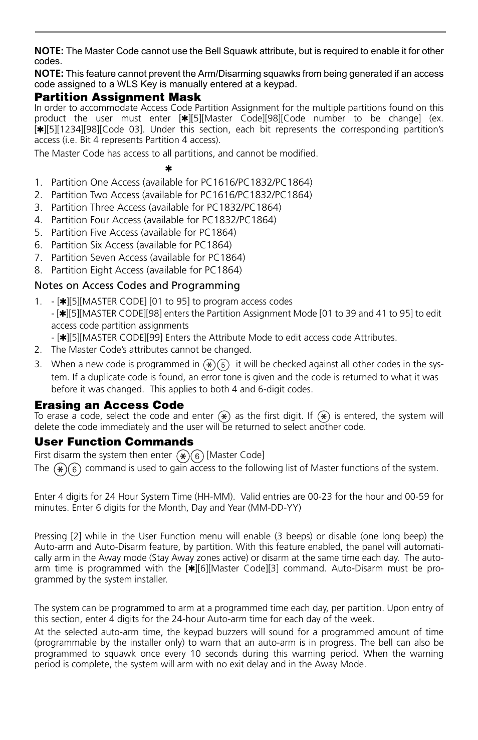 DSC POWERSERIES PC1616 User Manual | Page 14 / 24