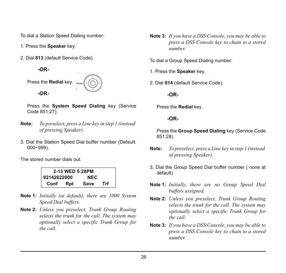 NEC SV8100 User Manual | Page 32 / 69