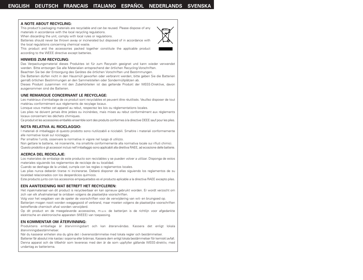 Denon AVR-2807 User Manual | Page 4 / 88