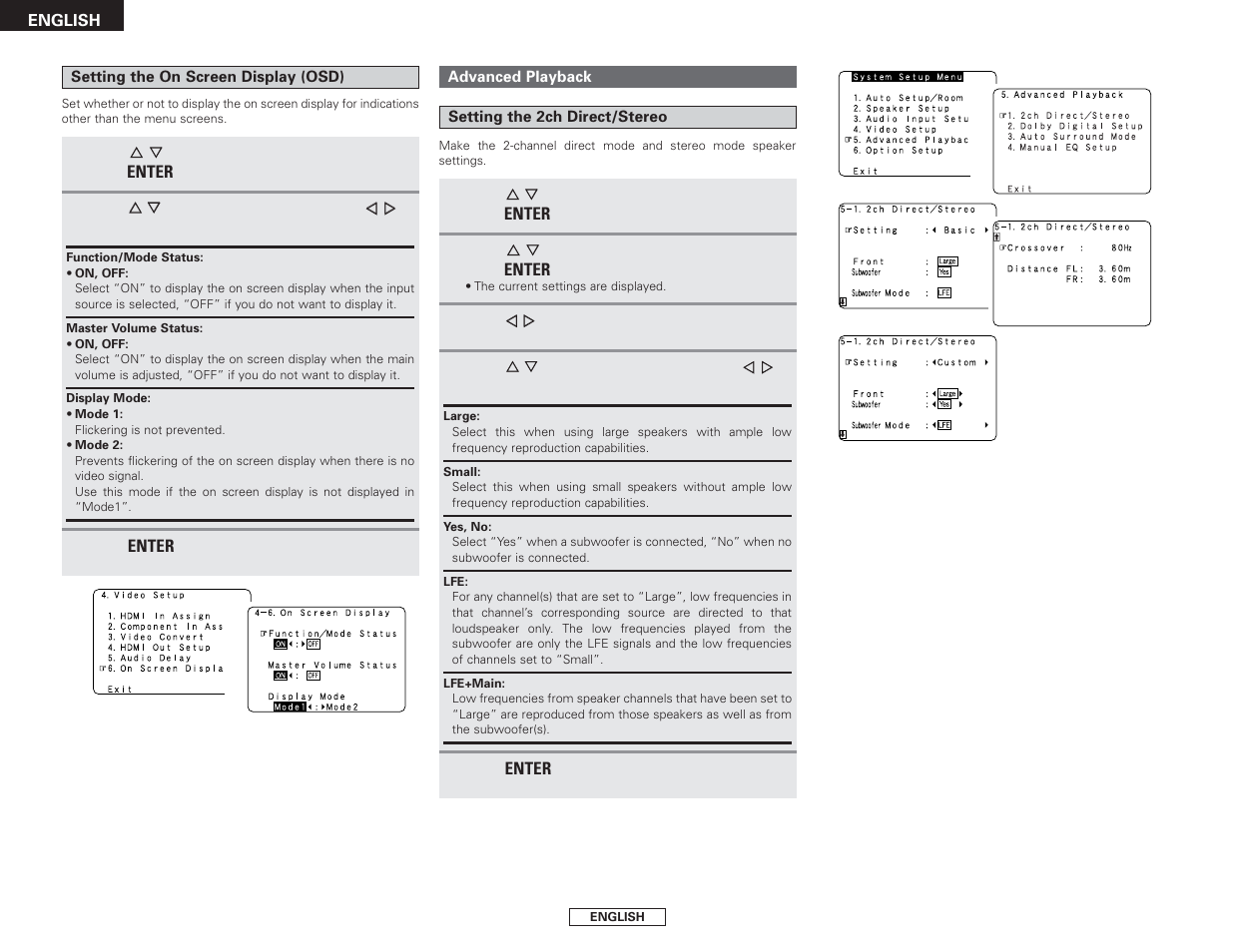 Denon AVR-2807 User Manual | Page 56 / 88