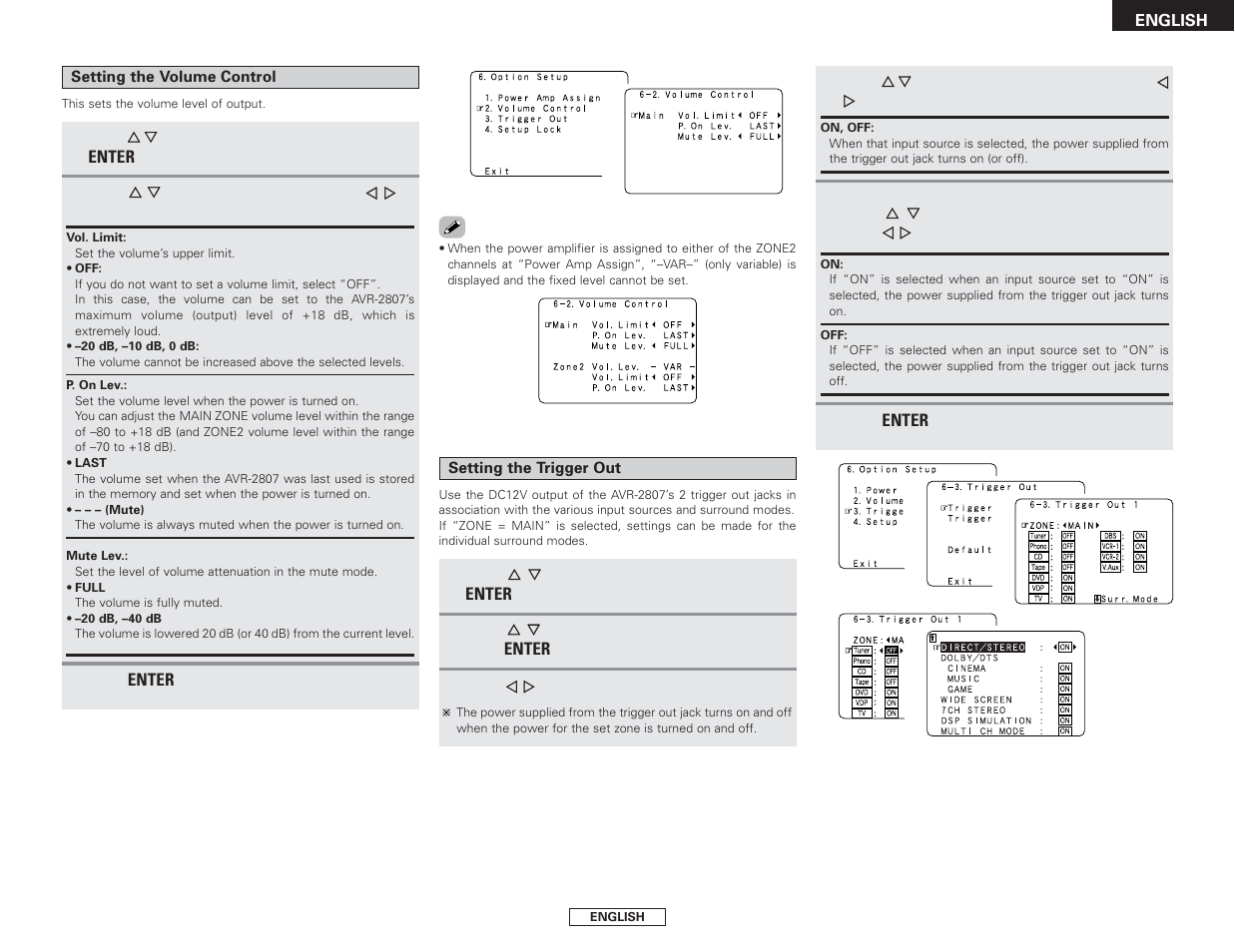 Denon AVR-2807 User Manual | Page 59 / 88