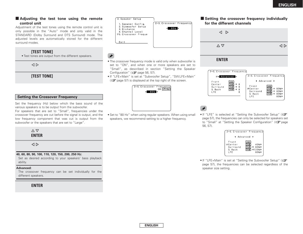 Denon AVR-2807 User Manual | Page 63 / 88