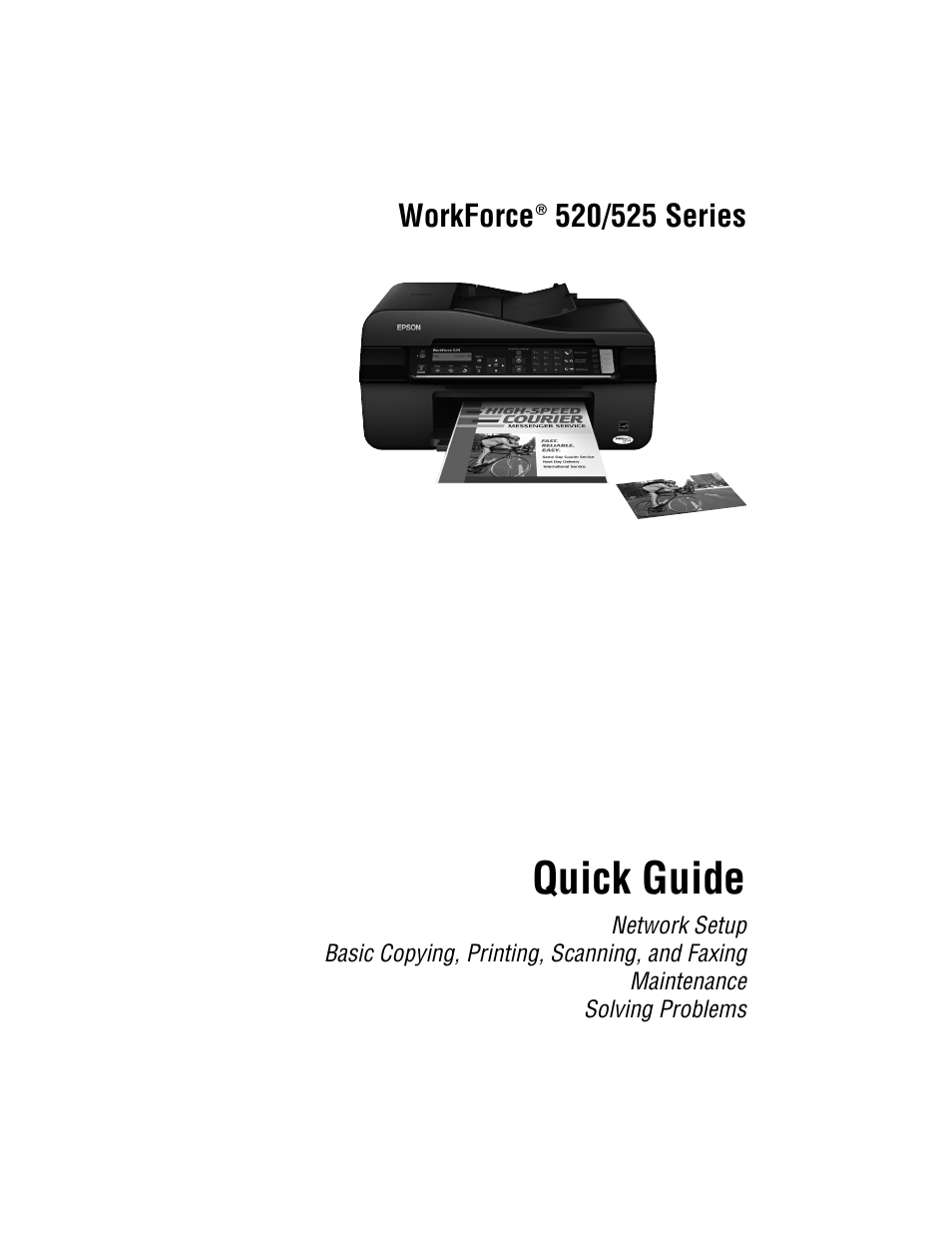 Epson WorkForce 520 series User Manual | 64 pages