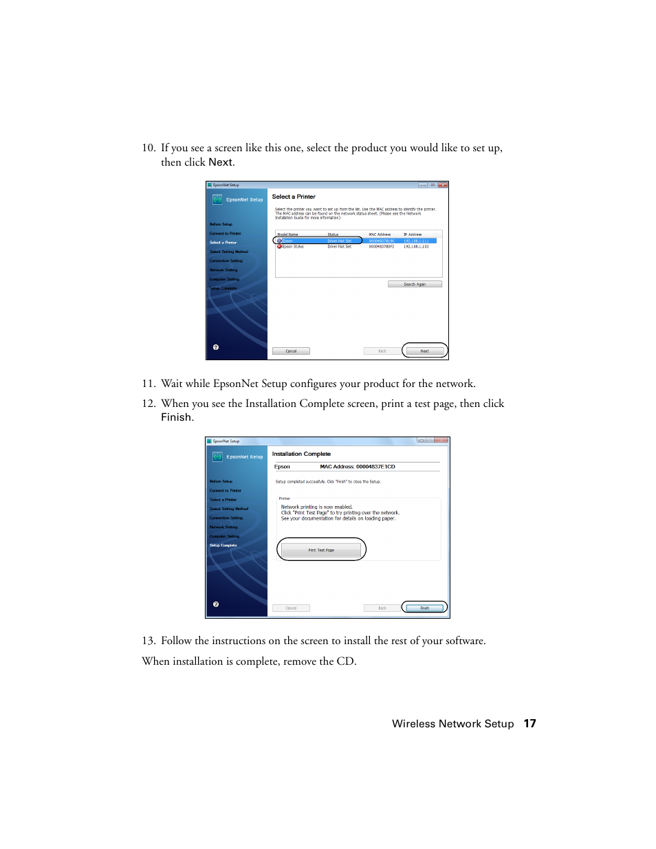 Epson WorkForce 520 series User Manual | Page 17 / 64