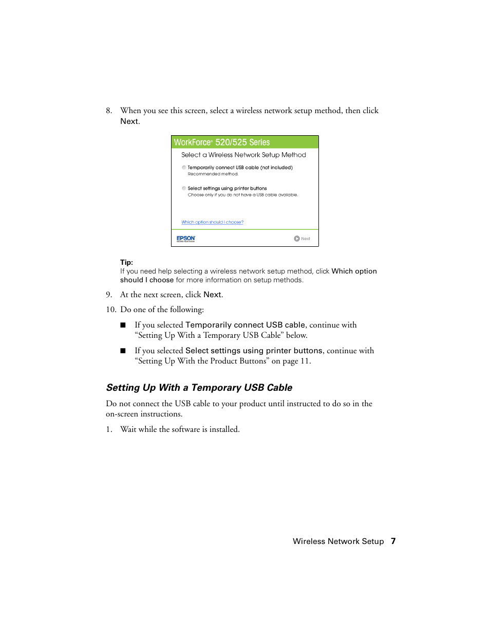 Epson WorkForce 520 series User Manual | Page 7 / 64
