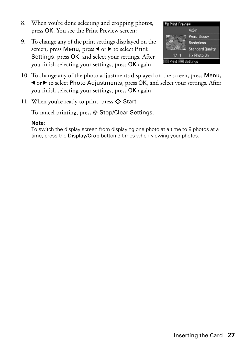 Epson WorkForce 610 Series User Manual | Page 27 / 60