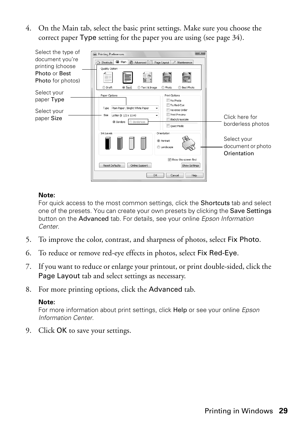 Epson WorkForce 610 Series User Manual | Page 29 / 60