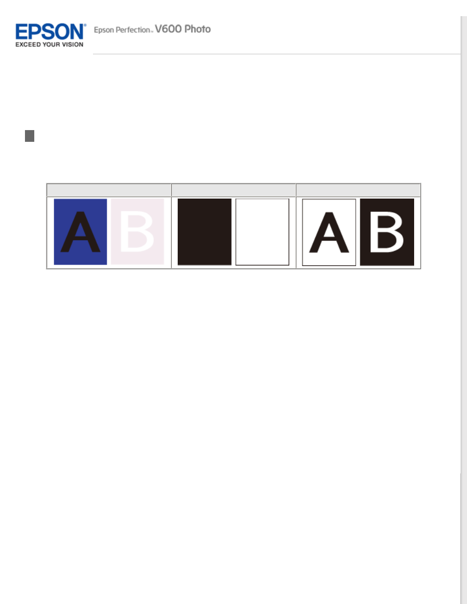 Text enhancement | Epson PERFECTION V600 PHOTO User Manual | Page 19 / 164
