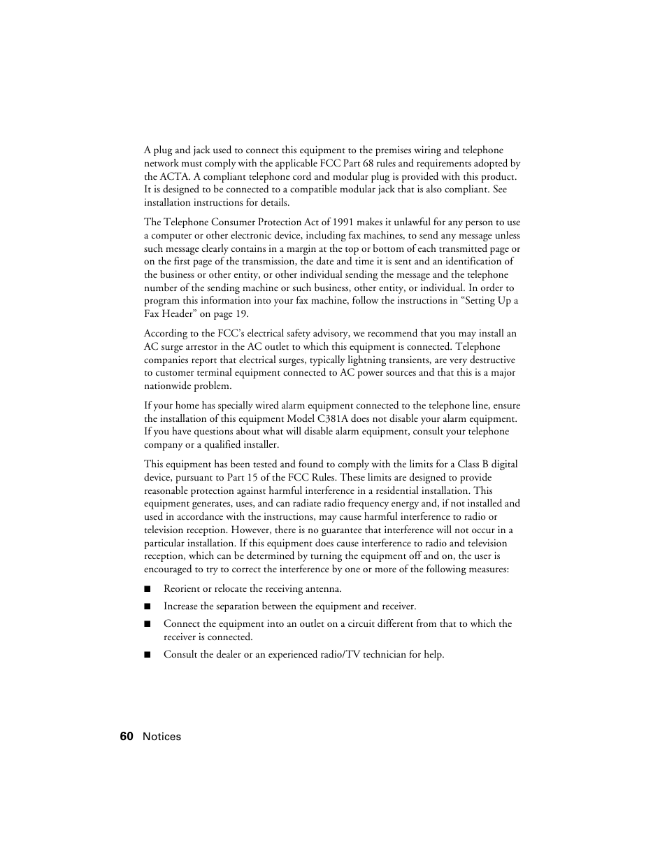 Epson Artisan 810 Series User Manual | Page 60 / 64