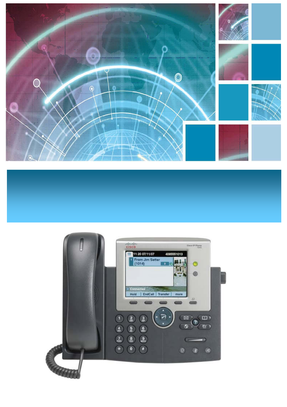 Cisco ip phone 7945 User Manual | 8 pages