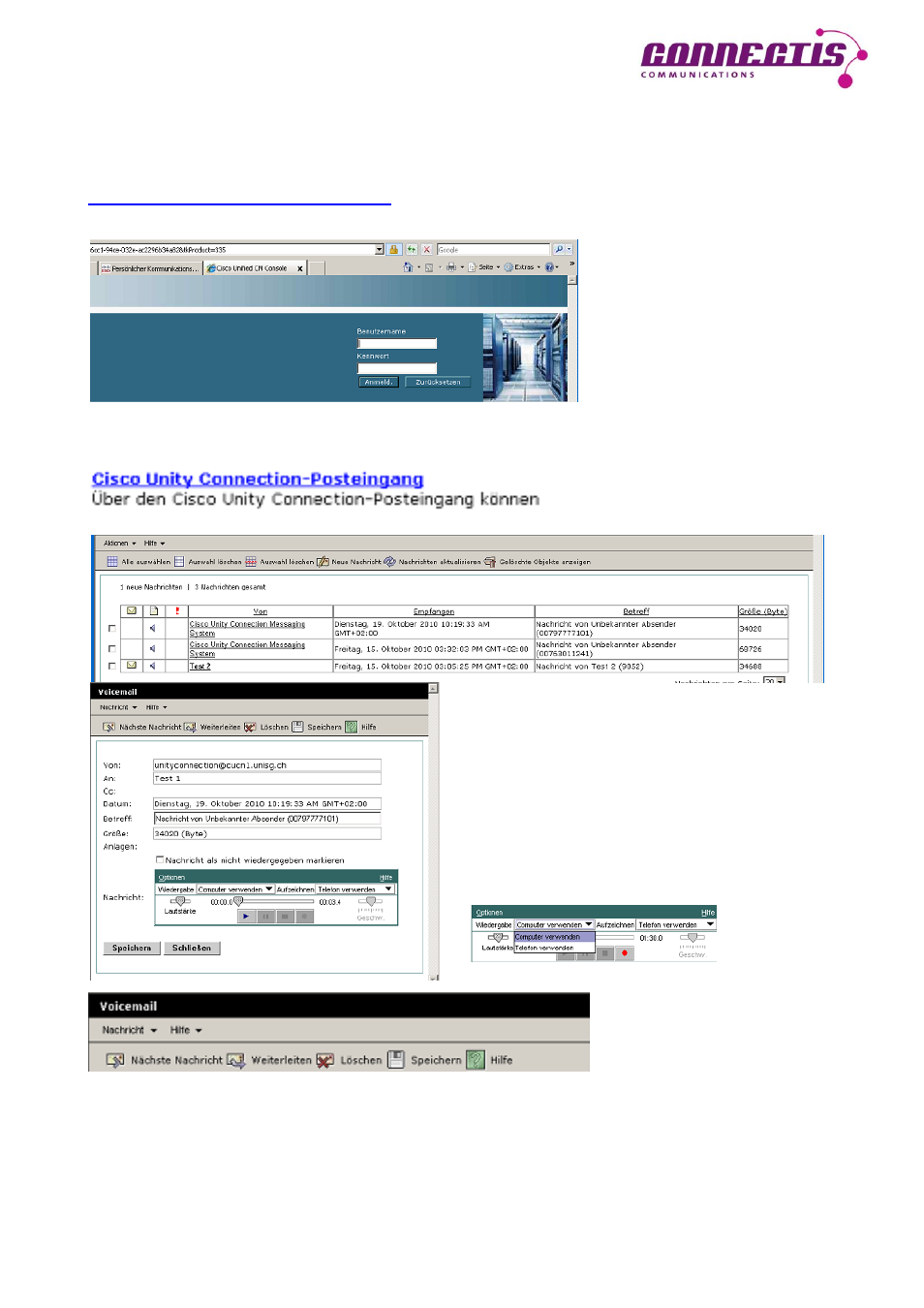 Website for voicemail | Cisco ip phone 7965 User Manual | Page 13 / 16