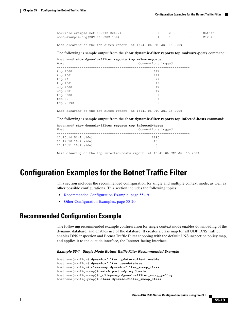 Recommended configuration example | Cisco ASA 5505 User Manual | Page 1183 / 1994