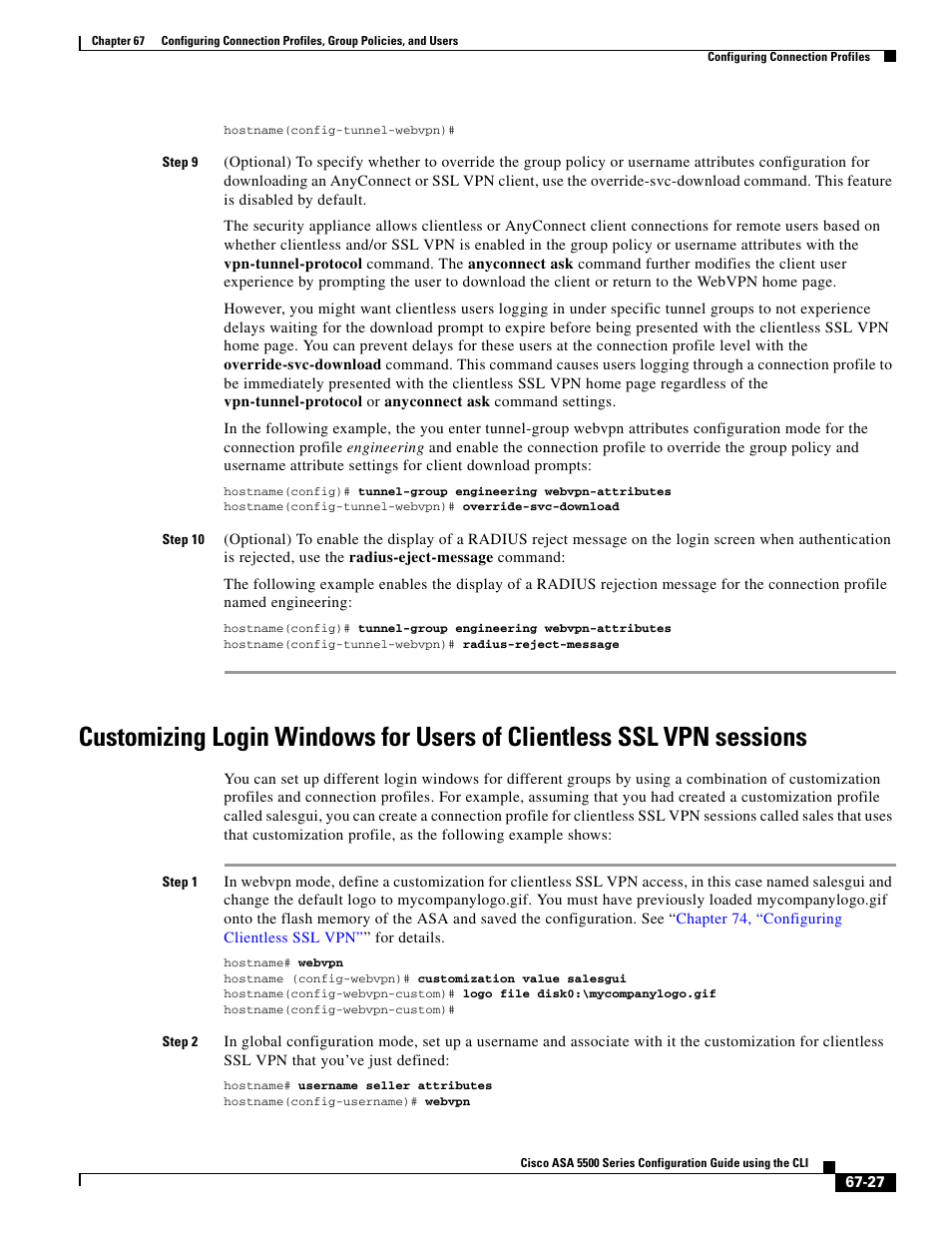 Cisco ASA 5505 User Manual | Page 1453 / 1994