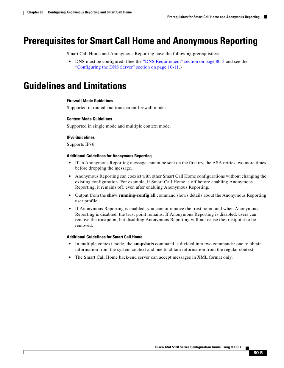 Guidelines and limitations | Cisco ASA 5505 User Manual | Page 1817 / 1994