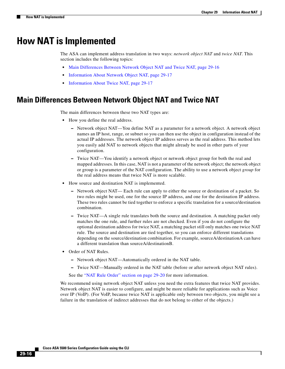 How nat is implemented | Cisco ASA 5505 User Manual | Page 570 / 1994